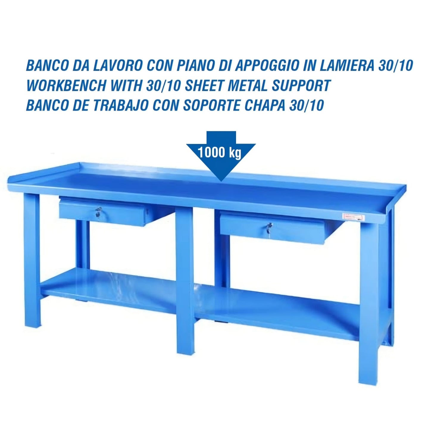 Banco da lavoro - 1000 Kg