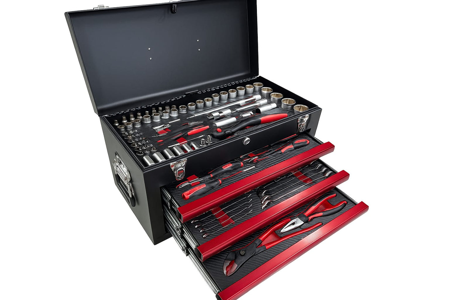 POWERHAND Tool Box, 143 pcs
