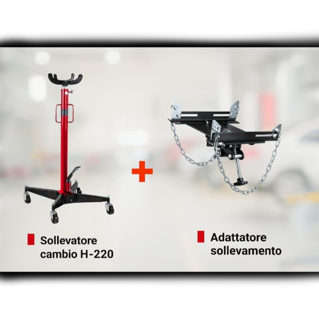 Sollevatore da fossa H-220 + Adattatore sollevamento - REDATS