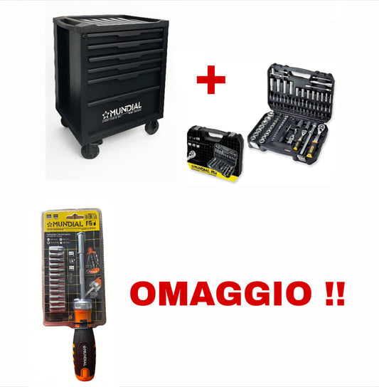 OFFERTA Cassettiera + Valigia 94 bussole = 1 OMAGGIO