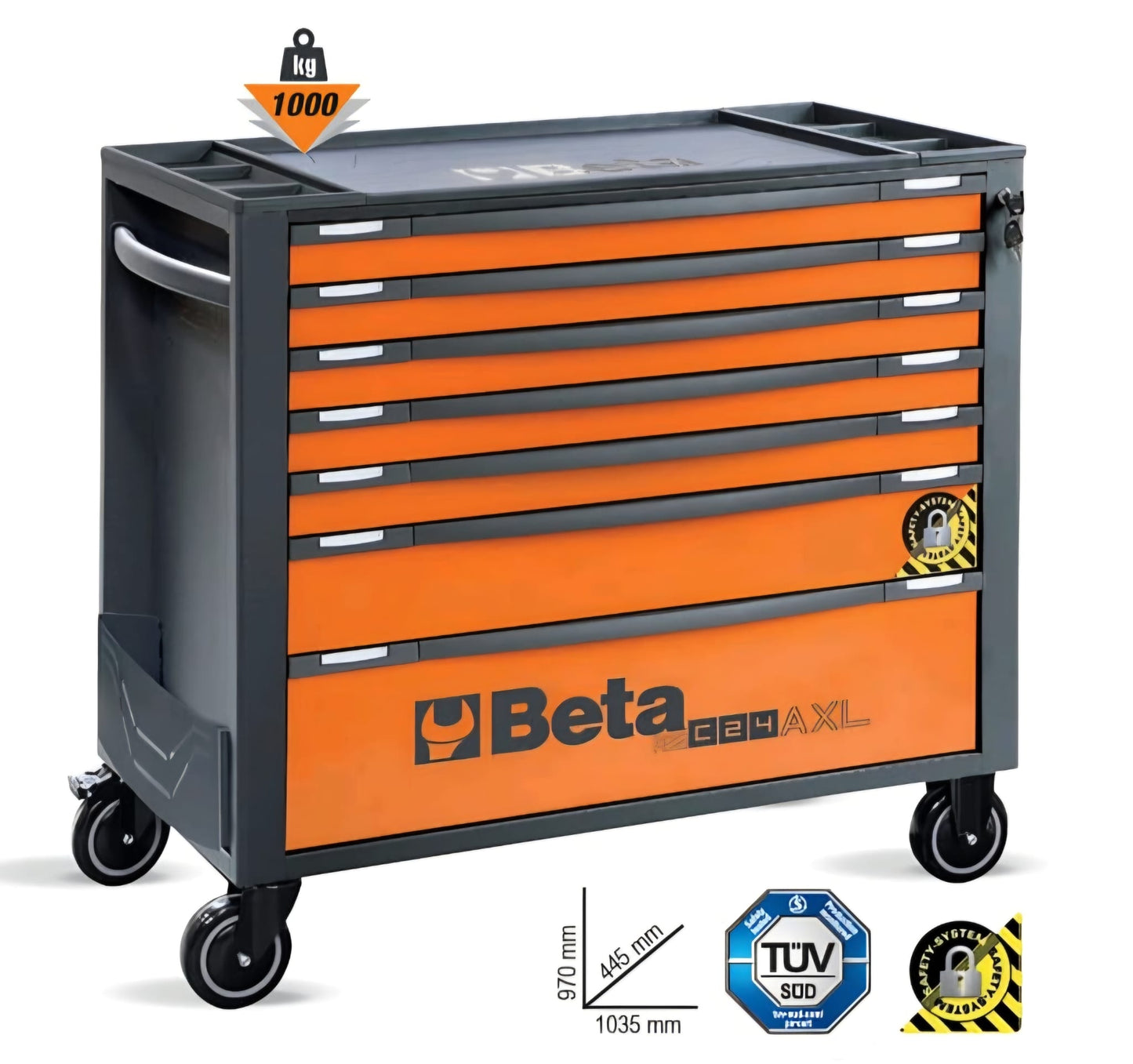 Chariot à outils, XL