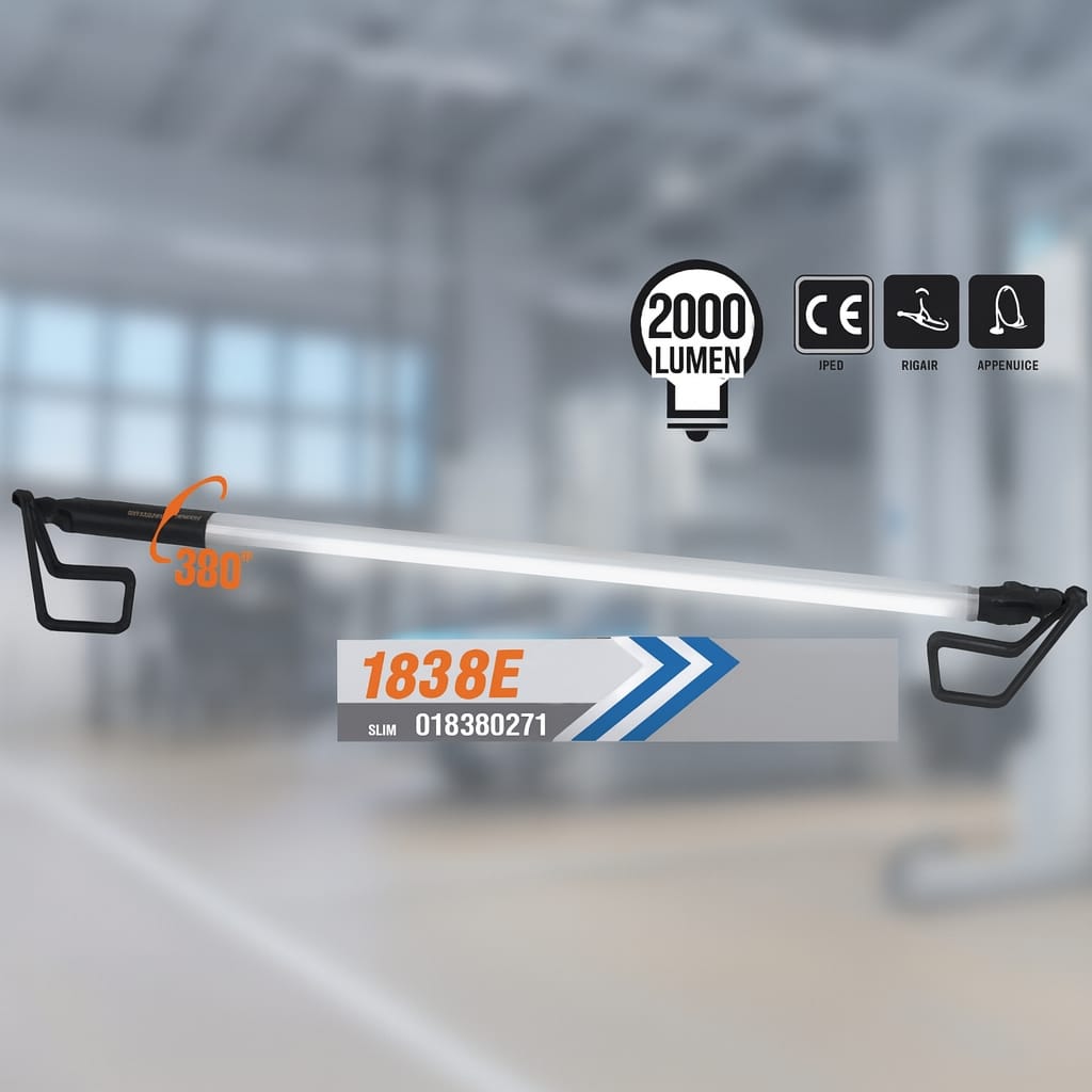 Lampada sotto-cofano ricaricabile a Led - 2000 LUMEN