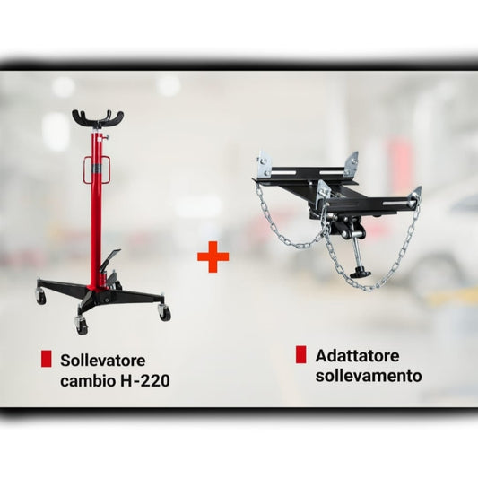 Sollevatore da fossa H-220 + Adattatore sollevamento - REDATS