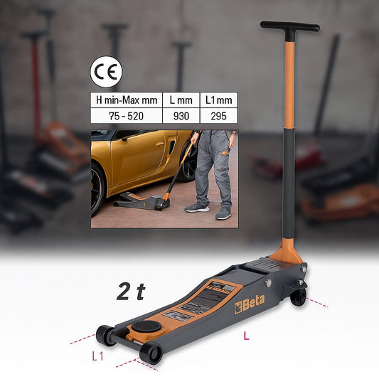 Sollevatore idraulico, passo lungo 2t - BETA