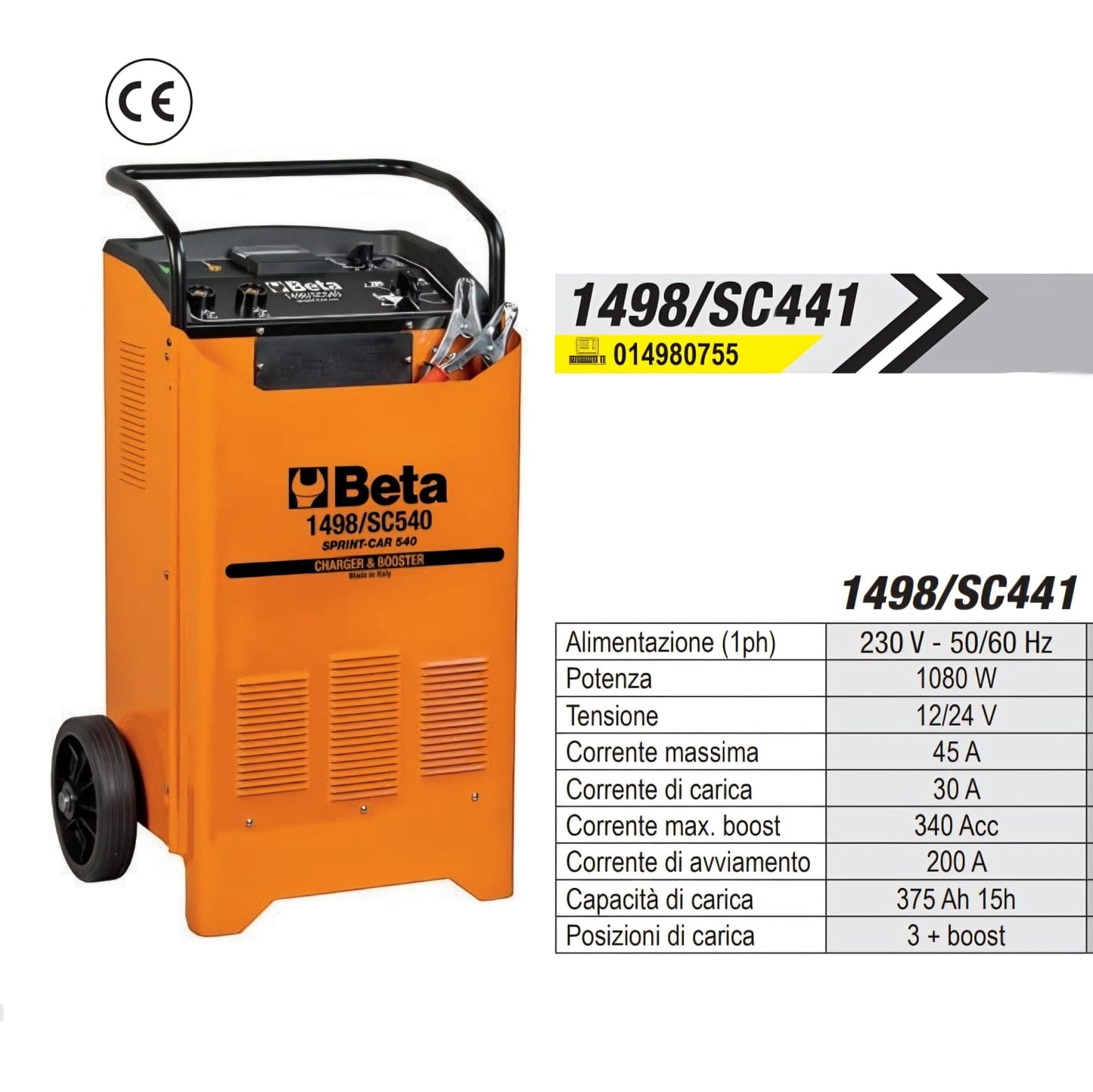Carica batteria + Avviatore - BETA